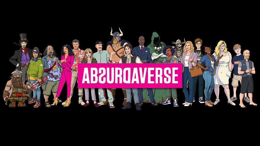 absurdaverse dan houser universe