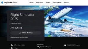 flight simulator 2025 shovelware game for Playstation