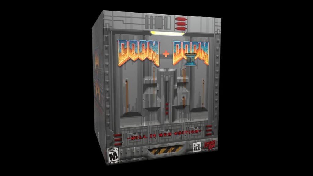 doom i doom ii will it run1 - KoKang Gaming doom + doom II will it run edition can play doom on the box