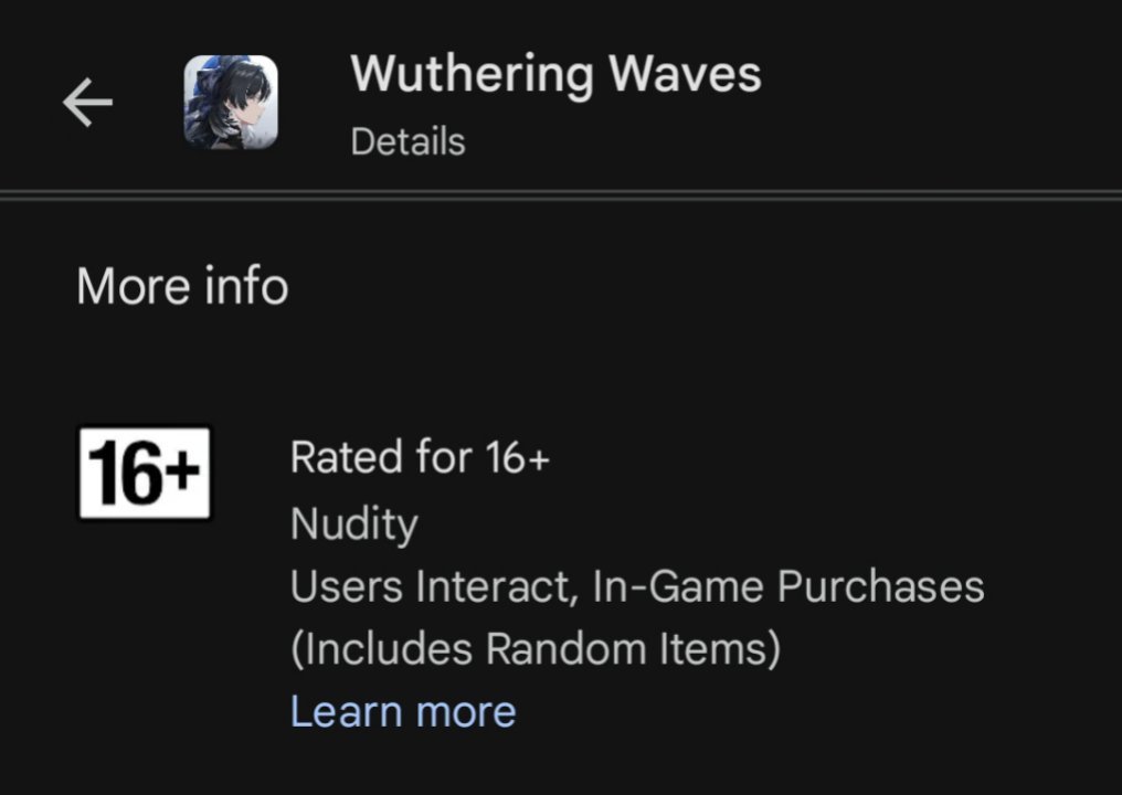 wuthering waves 16 plus - KoKang Gaming