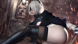 yoko taro nier automata cosplayer
