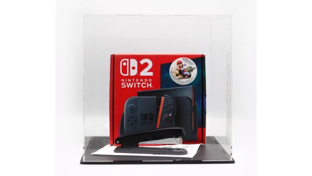gamestop stapler switch 2 auctioned