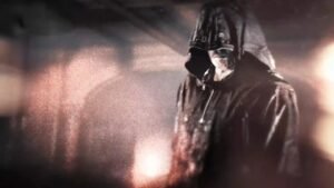 re requiem black hooded guy confirmed a new character