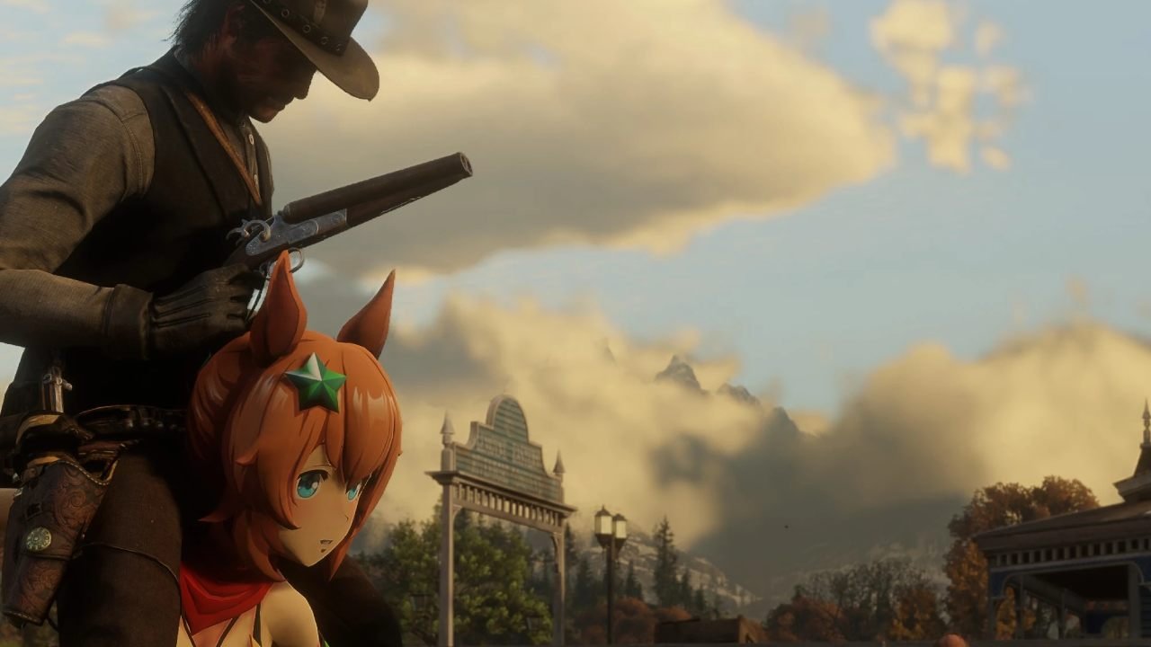 Modder Lebur Dunia Red Dead Redemption 2 dengan Uma Musume - KoKang Gaming