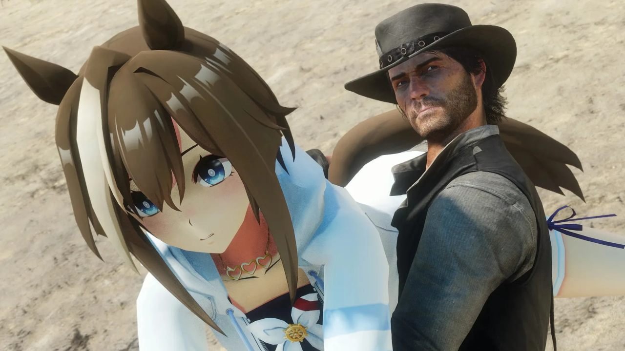 Modder Lebur Dunia Red Dead Redemption 2 dengan Uma Musume - KoKang Gaming