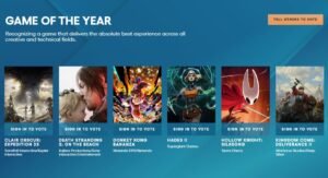 the game awards 2025 nominees