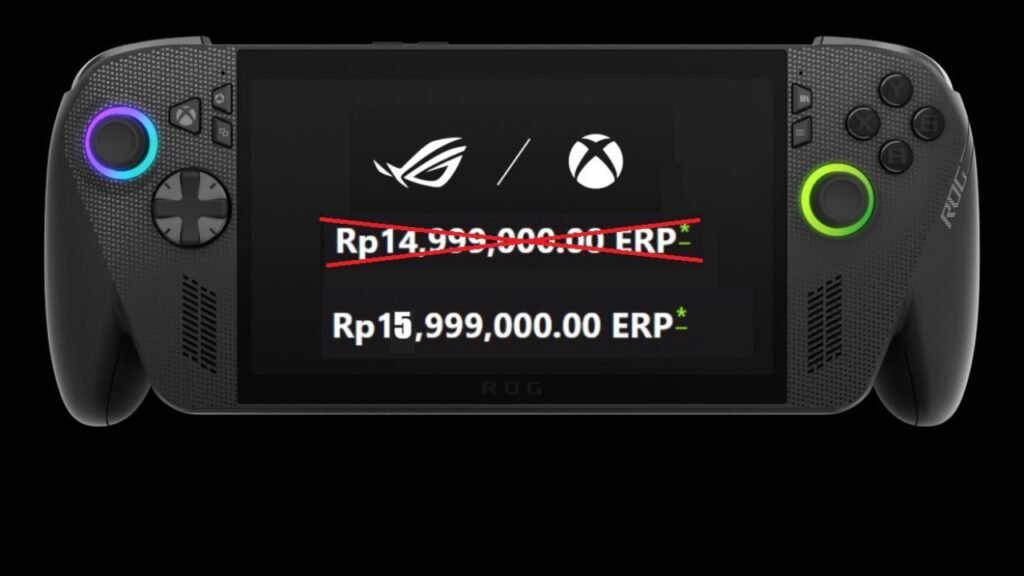 rog xbox ally x price increase about 1 million IDR in Indonesia