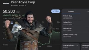 pearl abyss stock is rising again after crimson desert good news