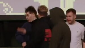 mauschine hit spidergum in counter-strike 2 tournament