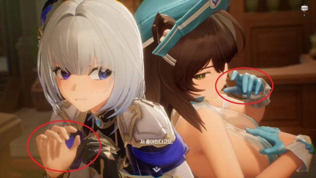 mongil: star dive erase pinch gesture after complain from south korean gamer