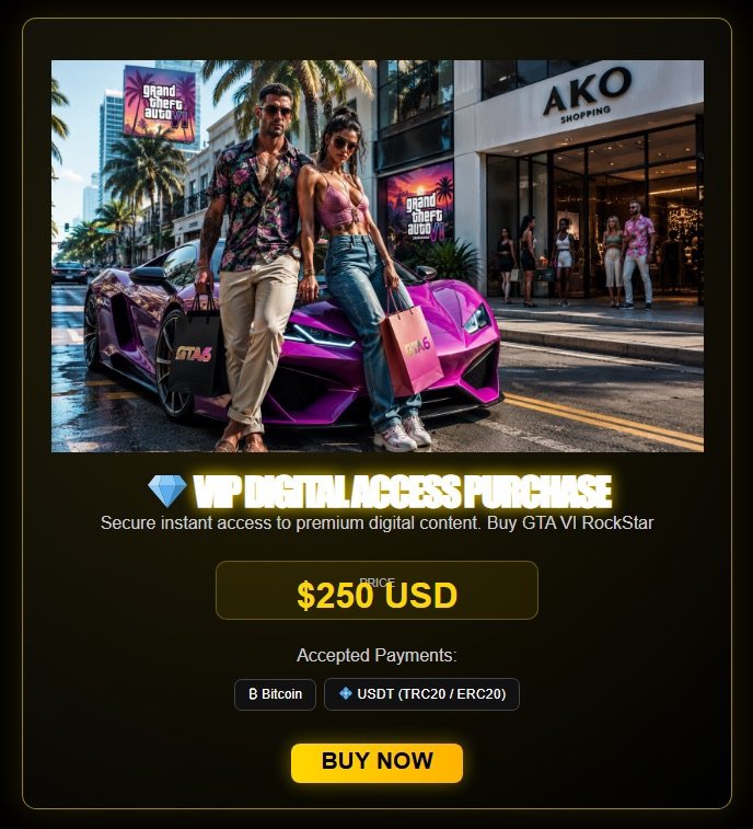 Penipuan Early Access GTA VI Muncul, Bayar Pakai Crypto 2