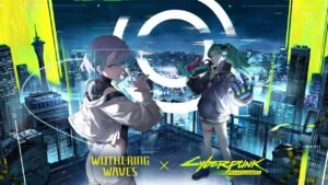 cyberpunk: edgerunners and wuthering waves collab success