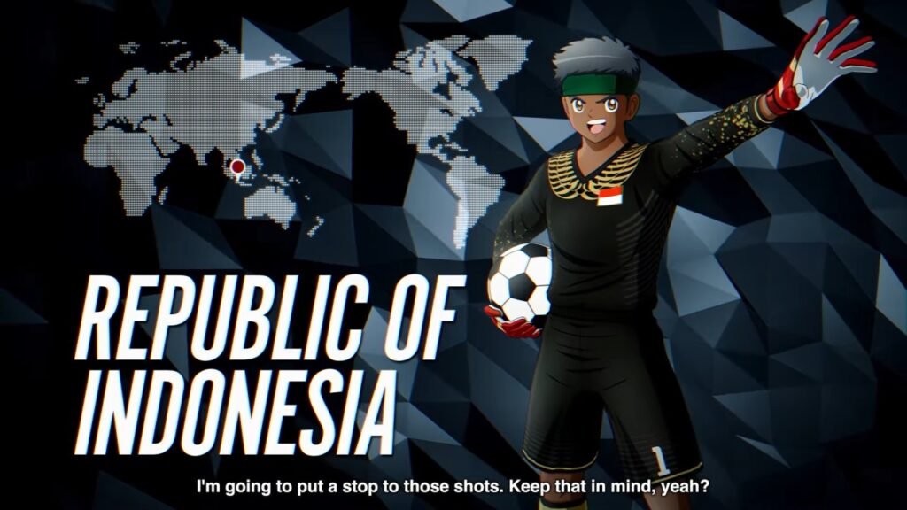 Inilah Tampilan Timnas Indonesia di Captain Tsubasa 2: World Fighters! 1