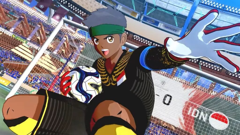 eko jawato from indonesia youth team official model in-game from captain tsubasa 2: world fighters.