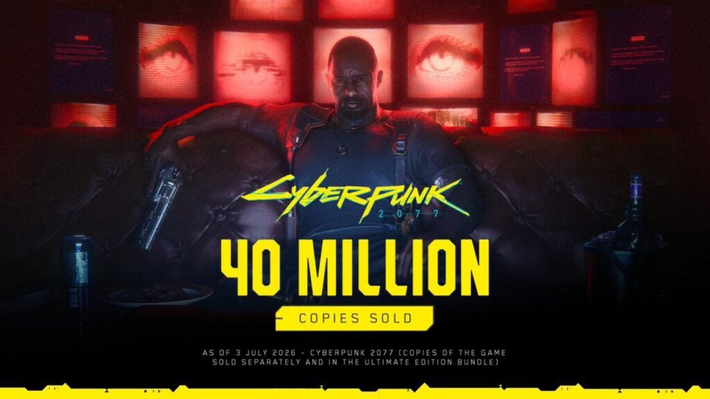 cyberpunk 2077 surpass 40 million copies