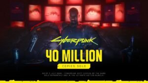 cyberpunk 2077 surpass 40 million copies