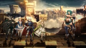 langrisser: sea of sword showcase gameplay and in-game visual