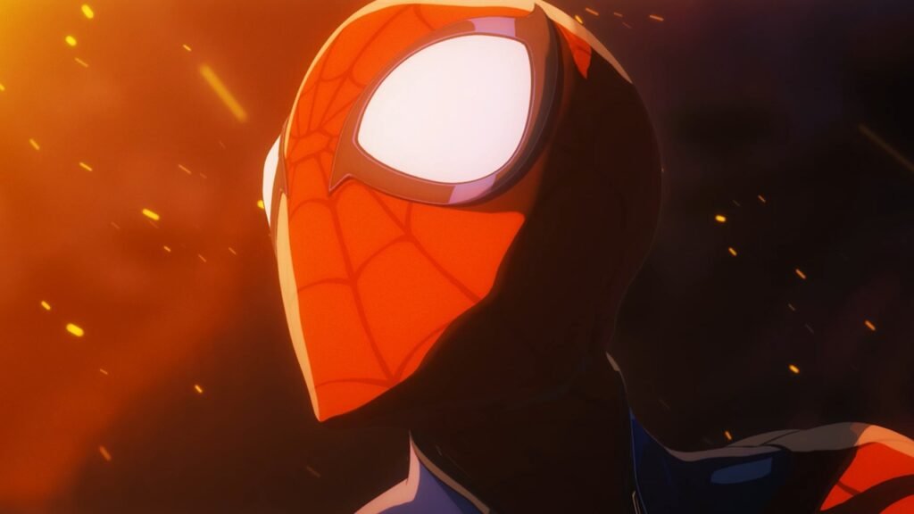 marvel tokon showing anime style opening movie