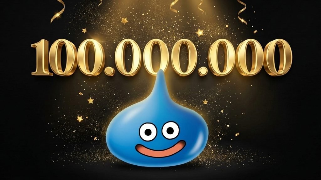 dragon quest officially surpass 100 million copies