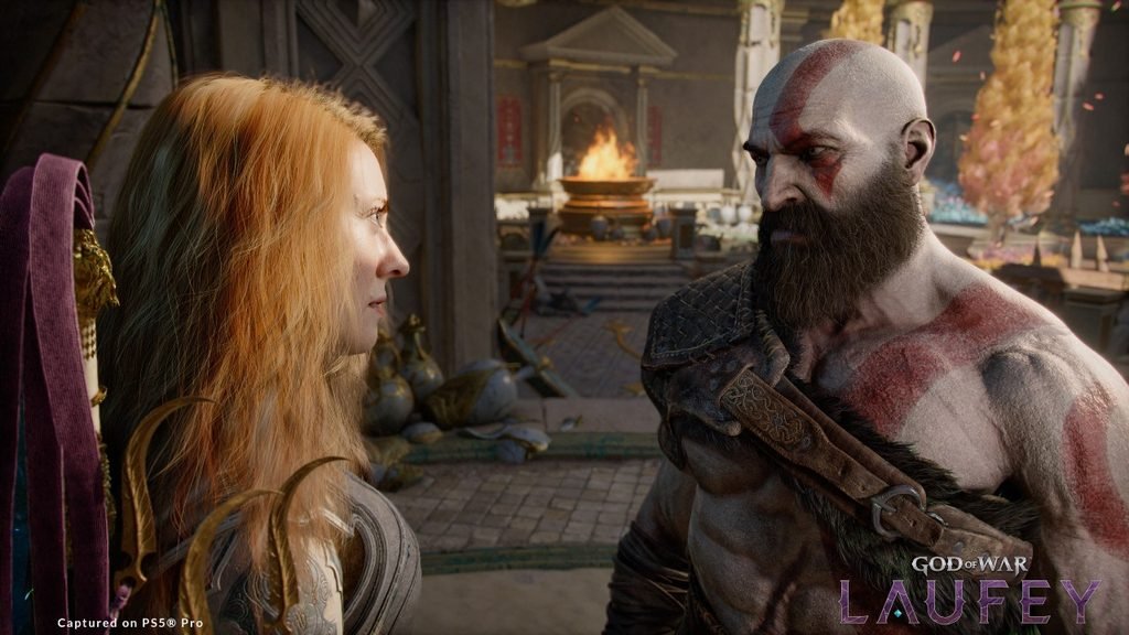 God of War Laufey Pamer Senjata Baru untuk Faye - Serpent Bow 1