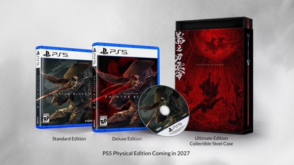 phantom blade zero will release physical version in 2027